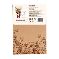 Rowood Pink Lily Flower Wooden Bloom Craft DIY Kit (73pc)