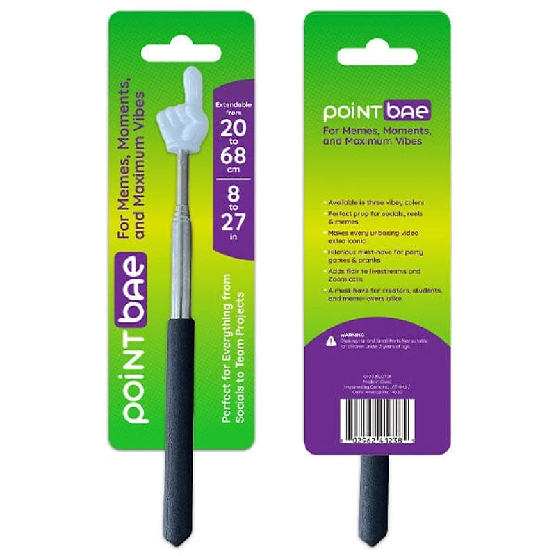 pointbae Telescopic Extendable Hand Pointer (1pc) Color Ships Assorted