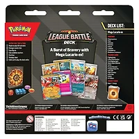Pokémon TCG: Mega Lucario ex League Battle Deck (60 Cards + Dice)