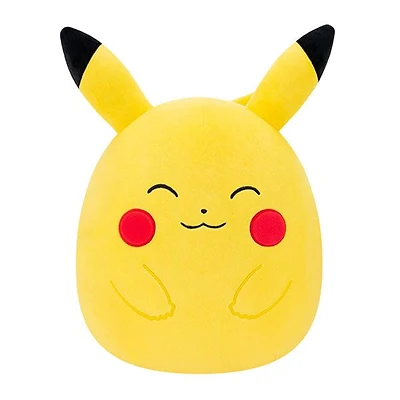 Squishmallows Super Soft Plush Toys 10" Pokémon Squad - Pikachu (Eyes Closed)
