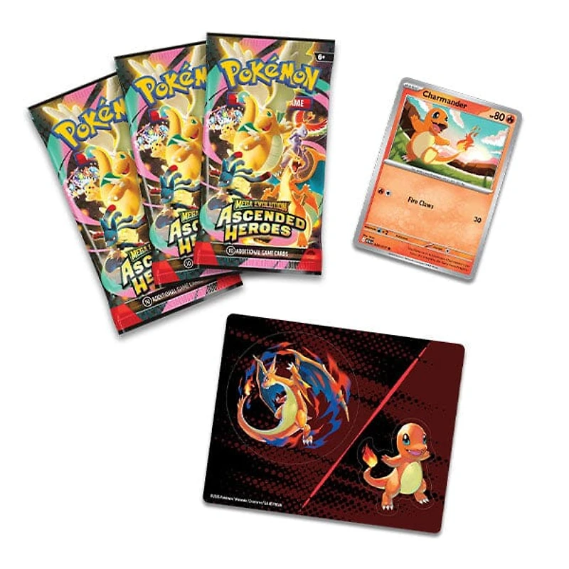 Pokémon TCG: Mega Evolution ME2.5 Ascended Heroes Tech Sticker Collection - Ships Assorted