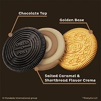 OREO x Post Malone Chocolate Caramel Shortbread Sandwich Cookies (10.68oz) Limited Edition