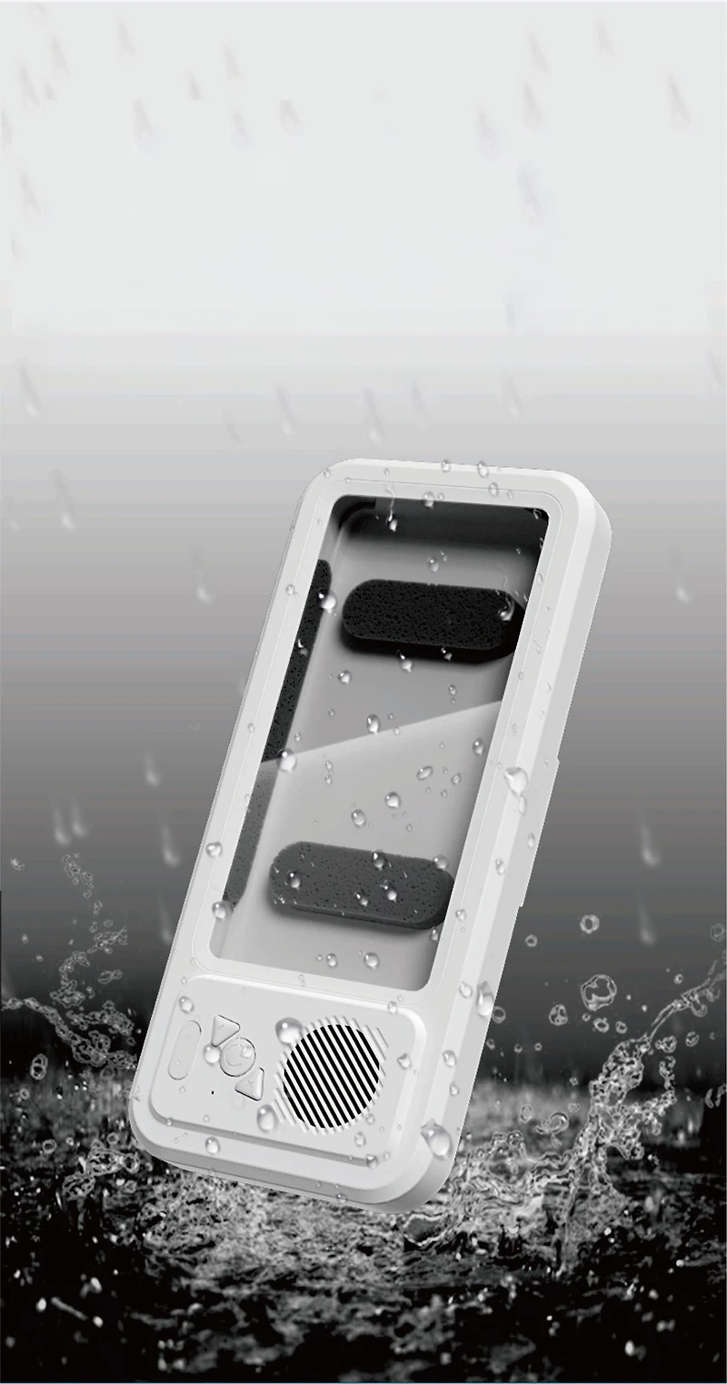 Sonic Vibes: All-in-One Splashproof Case & Speaker