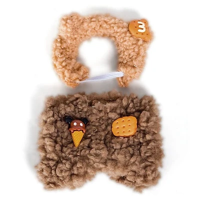 Outfit: Bear Costume Onesie for Dolls - Petite Threads
