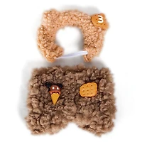 Outfit: Bear Costume Onesie for Dolls - Petite Threads