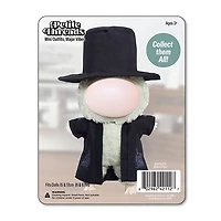 Outfit: Black Robe & Matching Hat Set for Dolls - Petite Threads