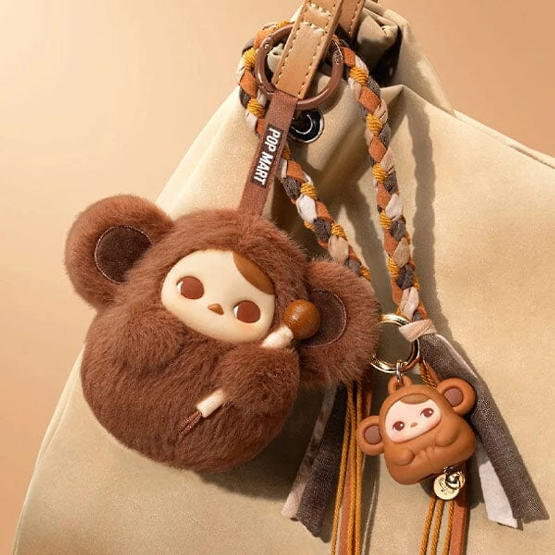 Pop Mart x PUCKY: Tap Tap Babies Series Plush Pendant Keyring Blind Box (1pc)