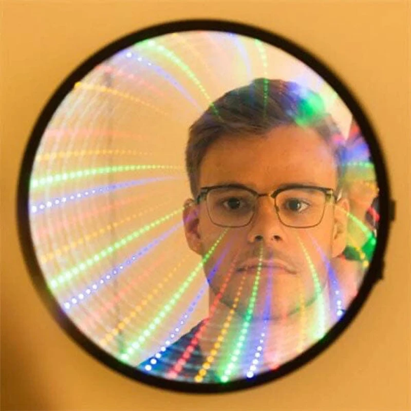 Pulsationz 2-in-1 Mirror & Infinity Lamp