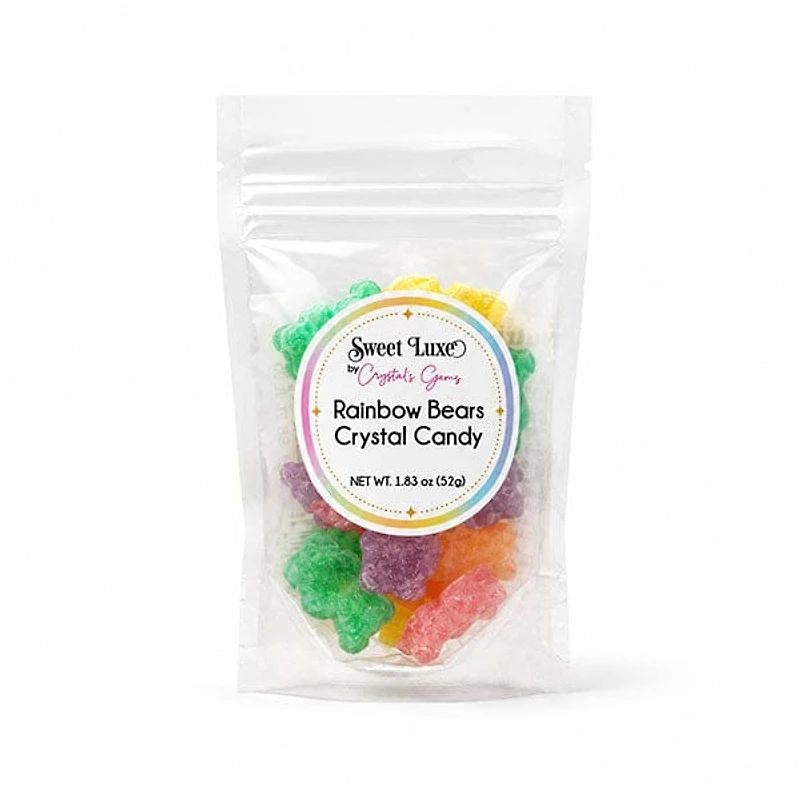 Sweet Luxe™ by Crystal's Gems Rainbow Bears Crystal Candy (52g)