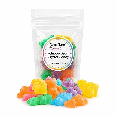 Sweet Luxe™ by Crystal's Gems Rainbow Bears Crystal Candy (52g)