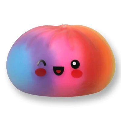 Rainbow Mystery Bao Bun Dumpling Squishy Fidget Toy (1pc) Multiple Sizes