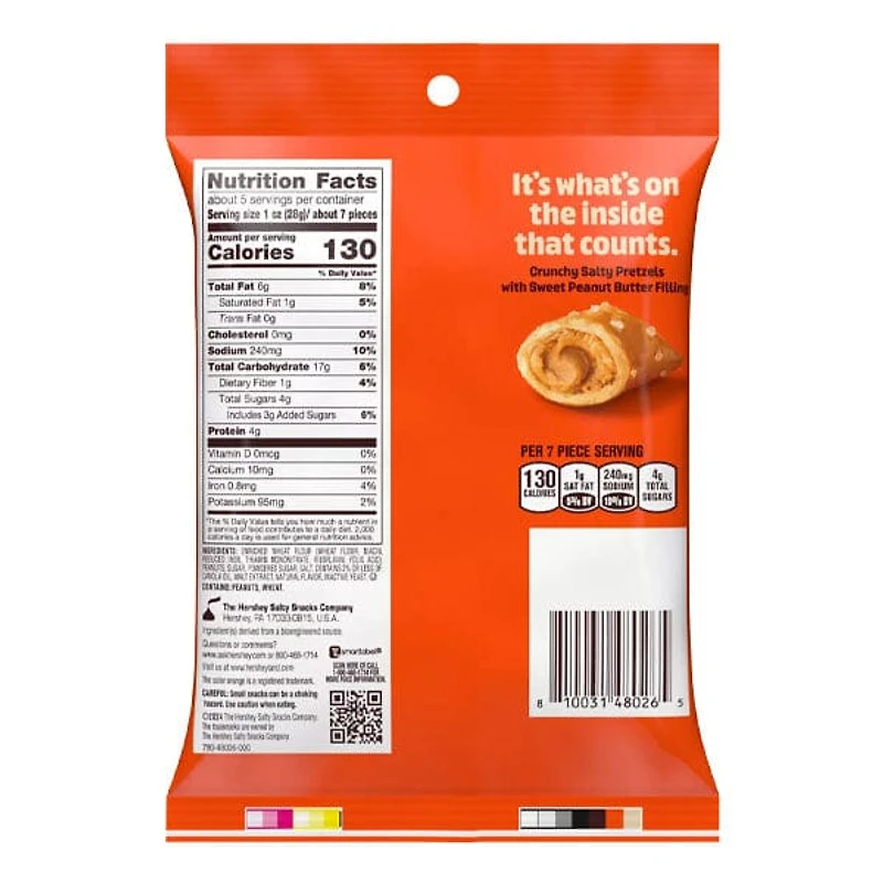Hershey Reese’s Peanut Butter Filled Pretzel Bites (5oz)