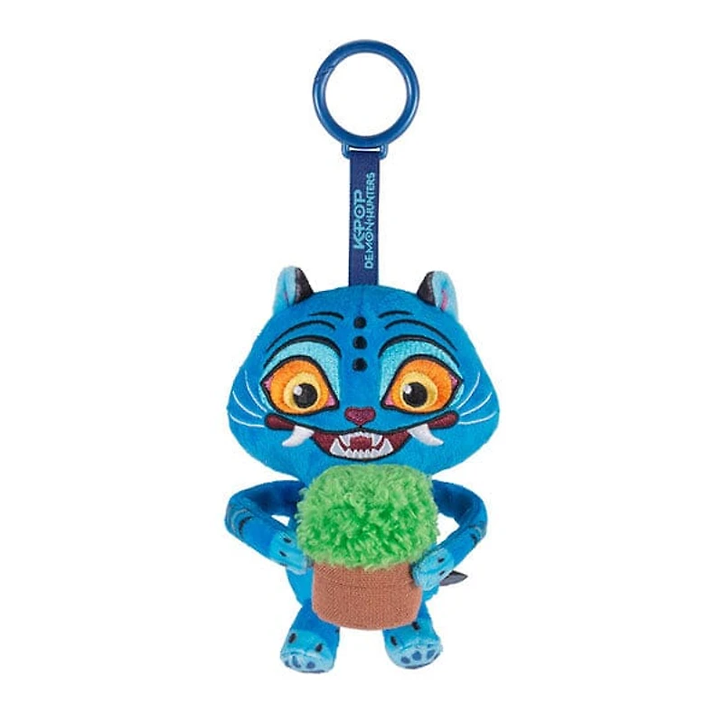KPop Demon Hunters 4" Retractable Plush Clip (1pc) Character Ships Assorted