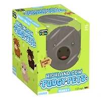 RMS® Highland Cow Pudgy Pets Series 1 Squishy Fidget Toy (1pc) Style Ships Assorted