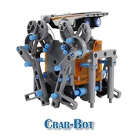 BrainyBotz 13-in-1 DIY Robot Solar-Powered Smart STEM Building & Programming Kit (190pc)