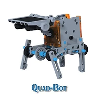 BrainyBotz 13-in-1 DIY Robot Solar-Powered Smart STEM Building & Programming Kit (190pc)