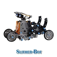 BrainyBotz 13-in-1 DIY Robot Solar-Powered Smart STEM Building & Programming Kit (190pc)