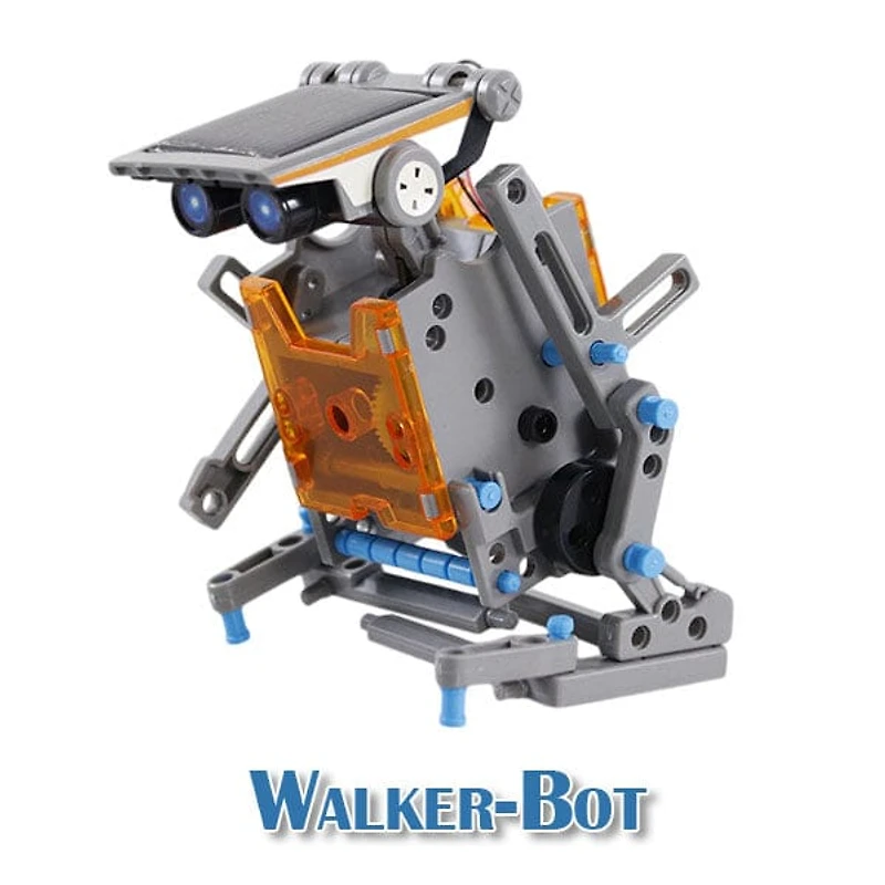 BrainyBotz 13-in-1 DIY Robot Solar-Powered Smart STEM Building & Programming Kit (190pc)
