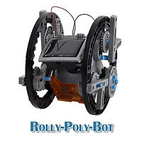 BrainyBotz 13-in-1 DIY Robot Solar-Powered Smart STEM Building & Programming Kit (190pc)