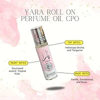 Yara by Lattafa Perfumes Femme Concentrated Oil Fragrance Roll-On (10mL)