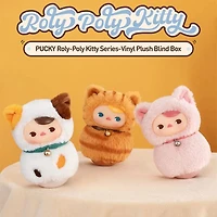 Pop Mart x PUCKY: Roly-Poly Kitty Series Vinyl Plush Blind Box (1pc)