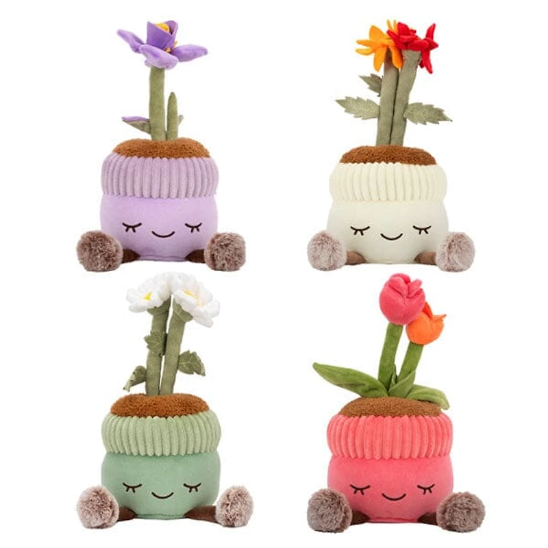 Greenhouse by Russ 12" Botanical Plush Toys (1pc) Style Ships Assorted