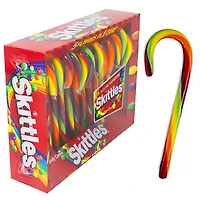 Skittles Candy Canes - 12ct