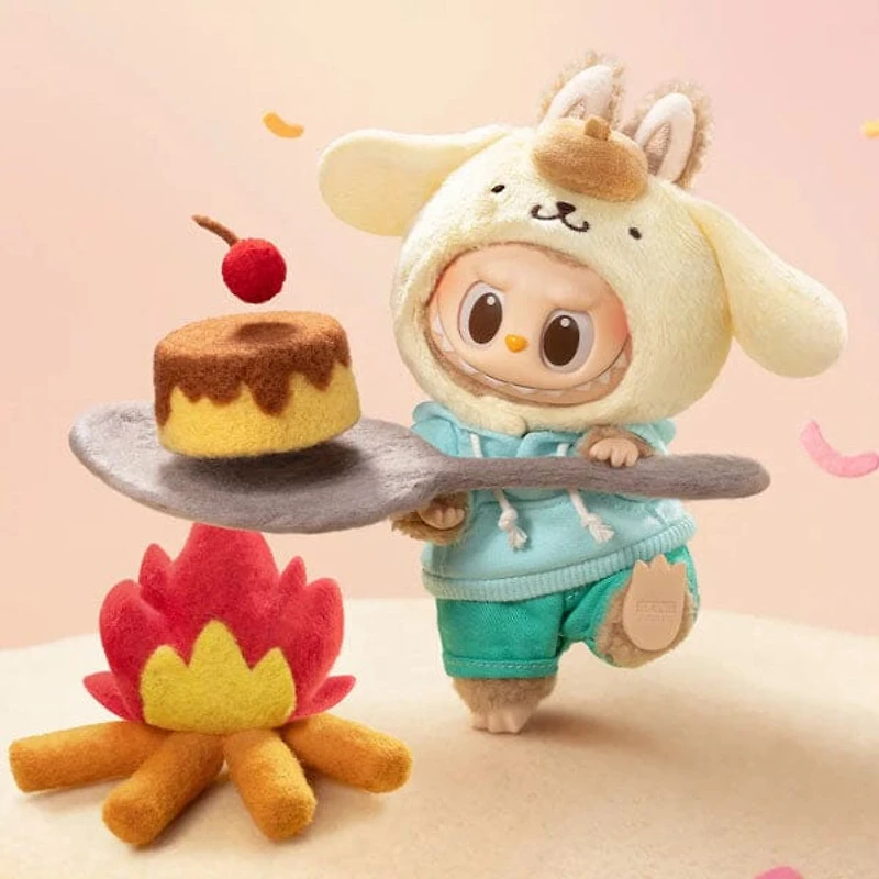 Pop Mart: THE MONSTERS x Sanrio Hello Kitty and Friends Series Plush Keyring Figurine Blind Box (1pc)