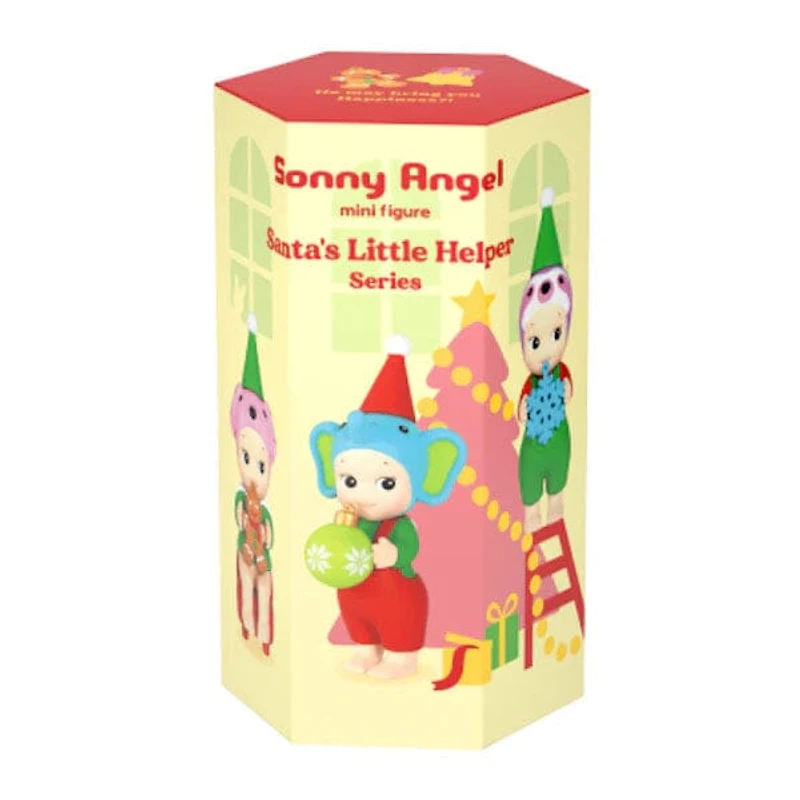 Sonny Angel Collectable Mini Cherub Figurines Santa's Little Helper Christmas Series Blind Box (1pc)