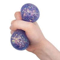 Scrunchems Galaxy Light Up Stress Ball Squishy Fidget Toy (1pc) Color Ships Assorted