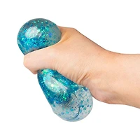 Scrunchems Glitter Sugar Cube Stress Ball Squishy Fidget Toy (1pc) Color Ships Assorted
