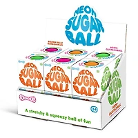Scrunchems Neon Sugar Stress Ball Squishy Fidget Toy (1pc) Color Ships Assorted