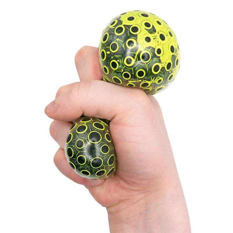 Scrunchems Neon Beans Stress Ball Squishy Fidget Toy (1pc) Color Ships Assorted