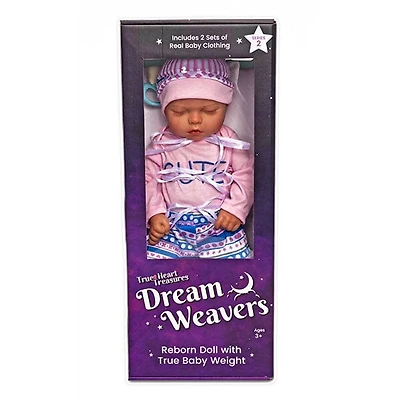 TrueHeart Treasures Dream Weavers Series 2 Weighted Reborn Lifelike Baby Dolls (3kg) Baby Seraphina