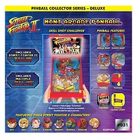 Street Fighter II Collector Series Mini Tabletop Arcade Pinball