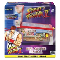 Street Fighter II Collector Series Mini Tabletop Arcade Pinball