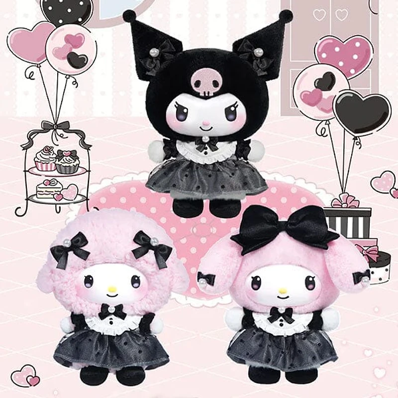 TOP TOY x Sanrio: "Sisters' Outfit" Series Plush Keychain Blind Box (1pc)