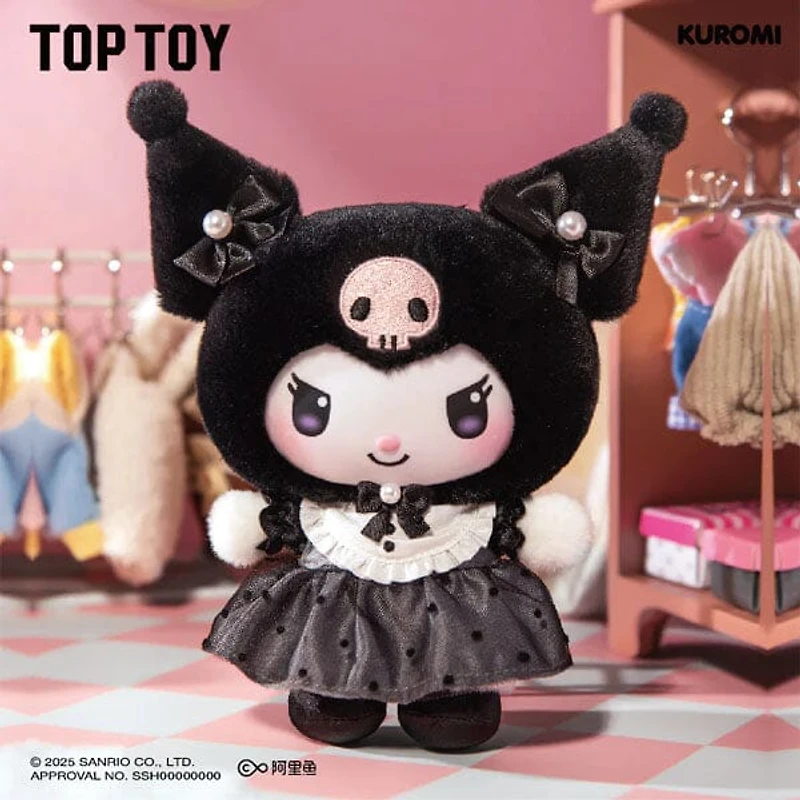 TOP TOY x Sanrio: "Sisters' Outfit" Series Plush Keychain Blind Box (1pc)