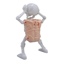 SkellyVibes Glow-In-The-Dark Dancing Skeleton - Lights Up & Laughs!