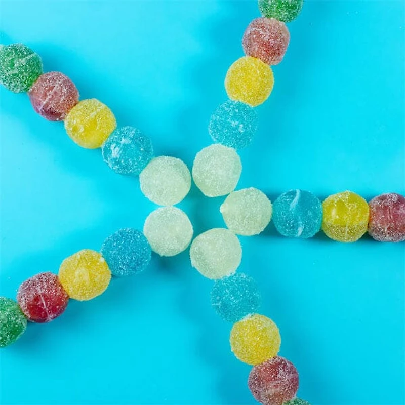 Silky Gem Crystal Candy Sizzle Pop Sour Mix Skewers (5pk)