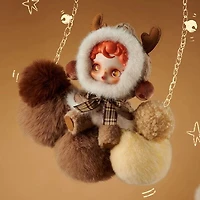 Pop Mart x Skullpanda: Winter Symphony Series Plush Keychain Blind Box (1pc)