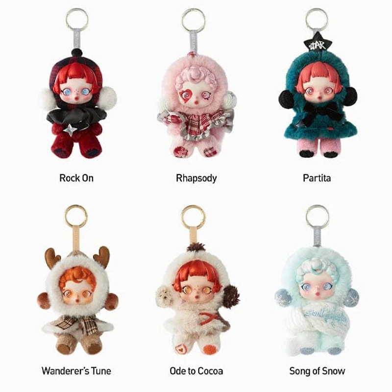 Pop Mart x Skullpanda: Winter Symphony Series Plush Keychain Blind Box (1pc)