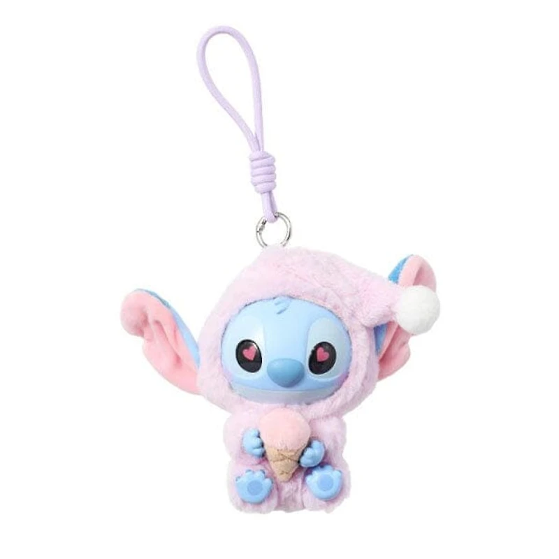 MINISO x Disney: Stitch "Eat Something Before Sleep" Series Plush Keychain Blind Box (1pc)