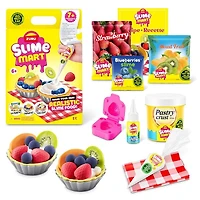 ZURU Slime Mart S1 Small Dessert Bag DIY Realistic Slime Food Clay Cracking Kit (1 Bag) Style Ships Assorted