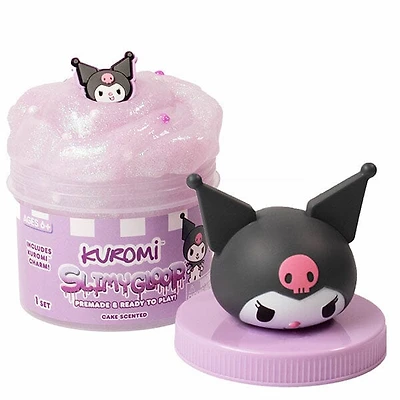 Sanrio Kuromi SlimyGloop Figural Topper Pre-Made & Ready To Play Slime (5.35oz)