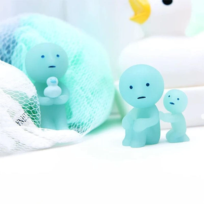 Smiski Bath Series Collectible Glow in the Dark Figurine Blind Box (1pc)