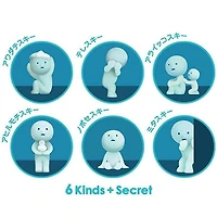 Smiski Bath Series Collectible Glow in the Dark Figurine Blind Box (1pc)