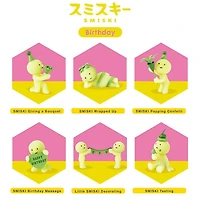 Smiski 10th Birthday Series Collectible Glow in the Dark Figurine Blind Box (1pc)