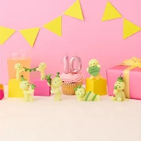 Smiski 10th Birthday Series Collectible Glow in the Dark Figurine Blind Box (1pc)