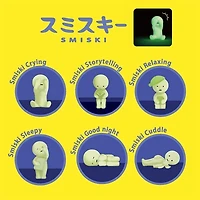 Smiski Bed Series Collectible Glow in the Dark Figurine Blind Box (1pc)